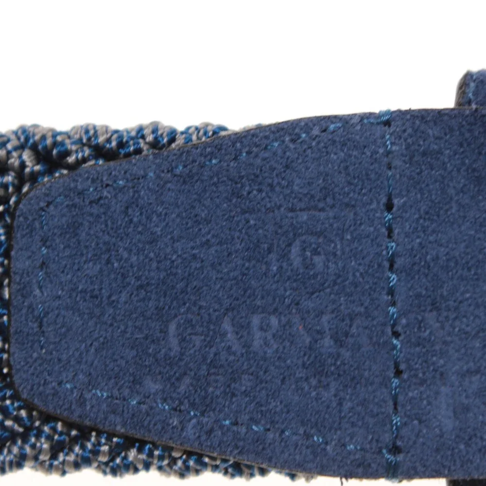 Garmany NWT Braided / Woven Belt Size 100 (US 38) in Blue Suede